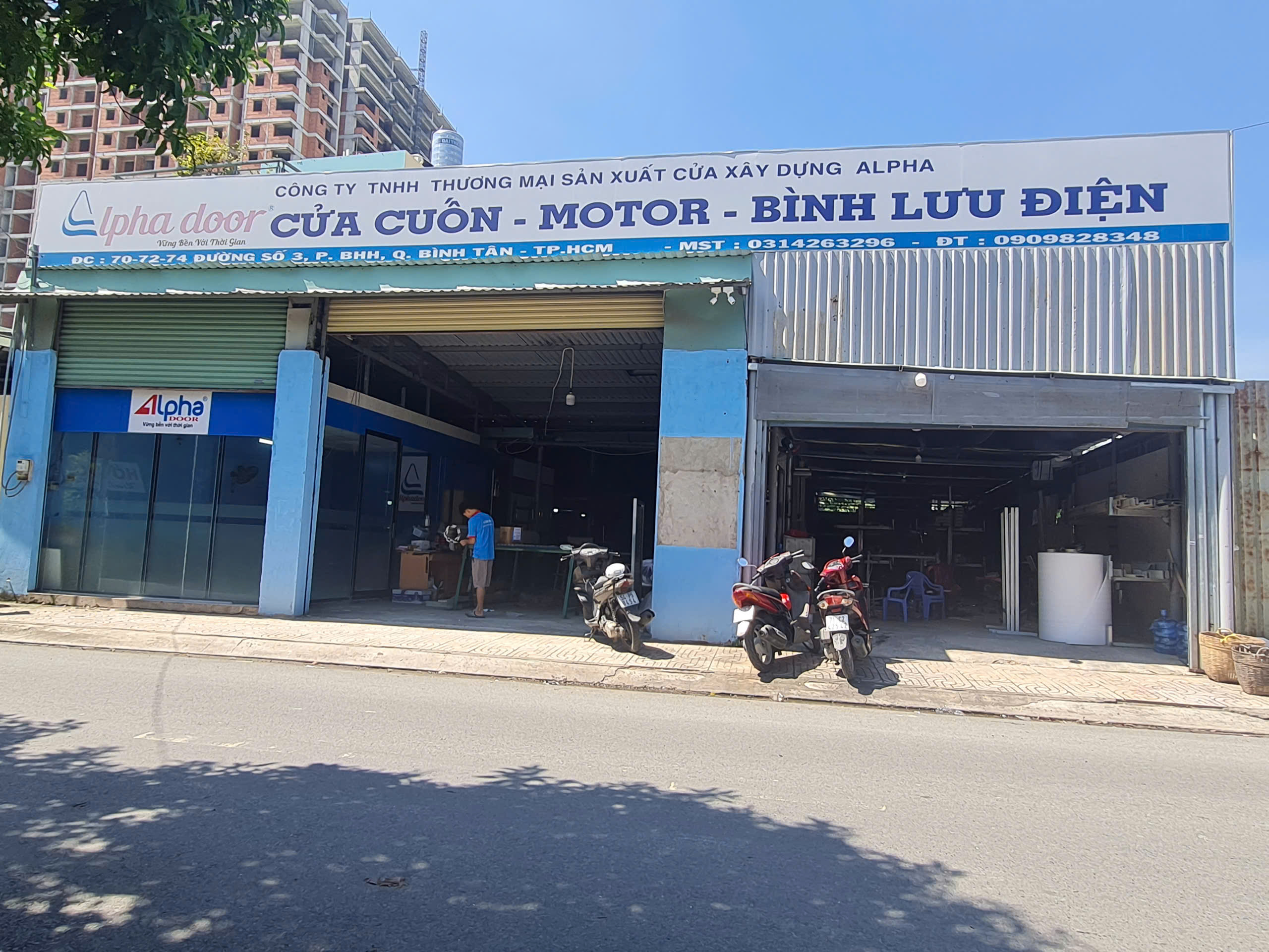 công ty cửa cuốn bình tân