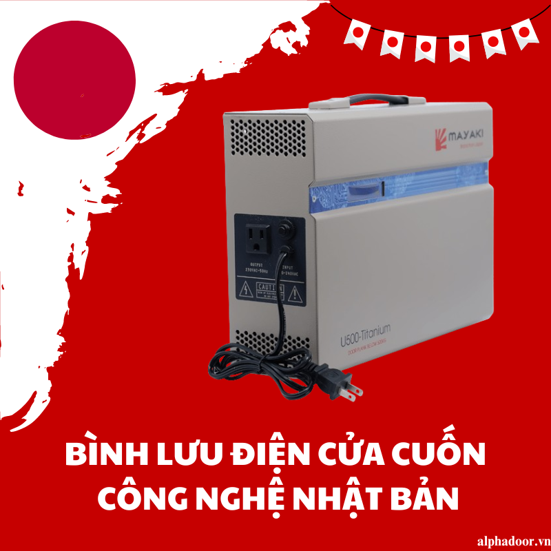 bình lưu điện nhật bản