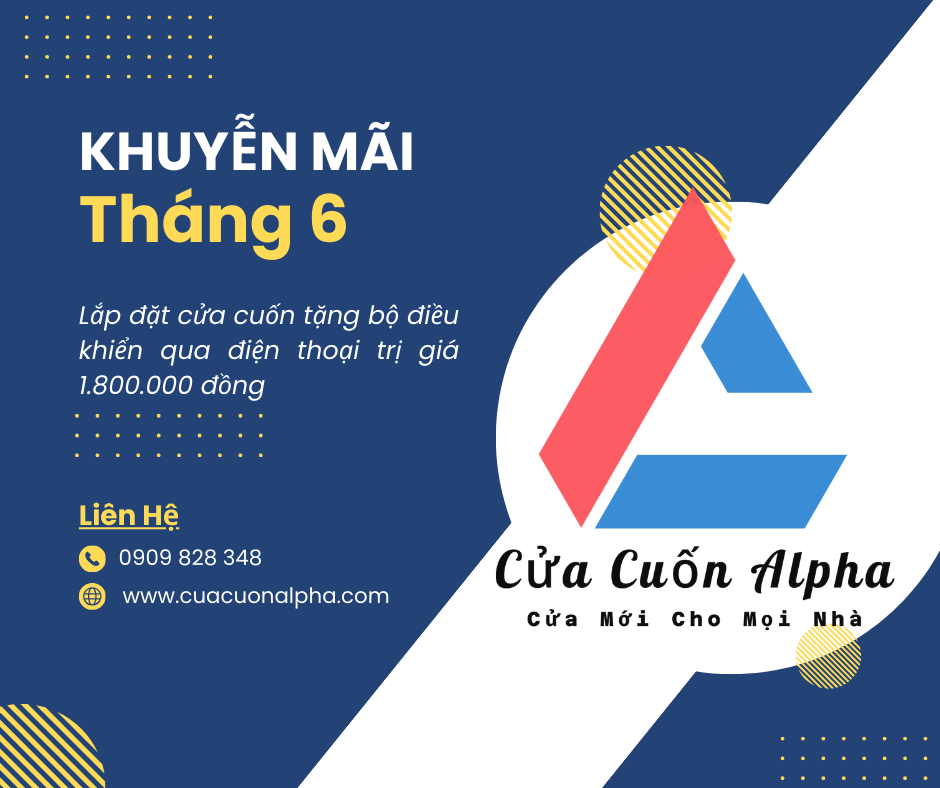 Chương Trình Khuyến Mãi Đặc Biệt Tháng 6: Lắp Đặt Cửa Cuốn